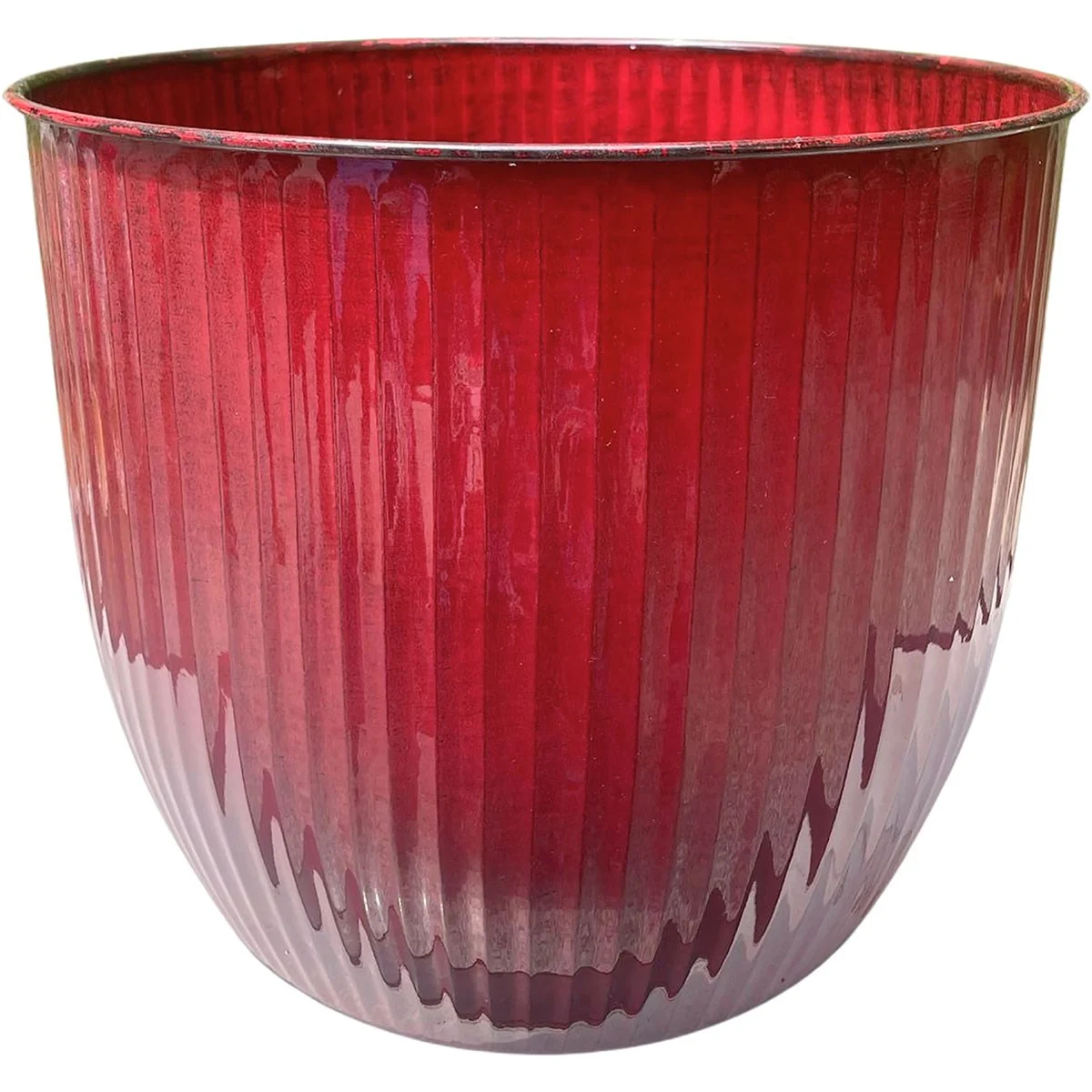 Sun Ceramica San Miguel Metal Pot Blue - Image 3