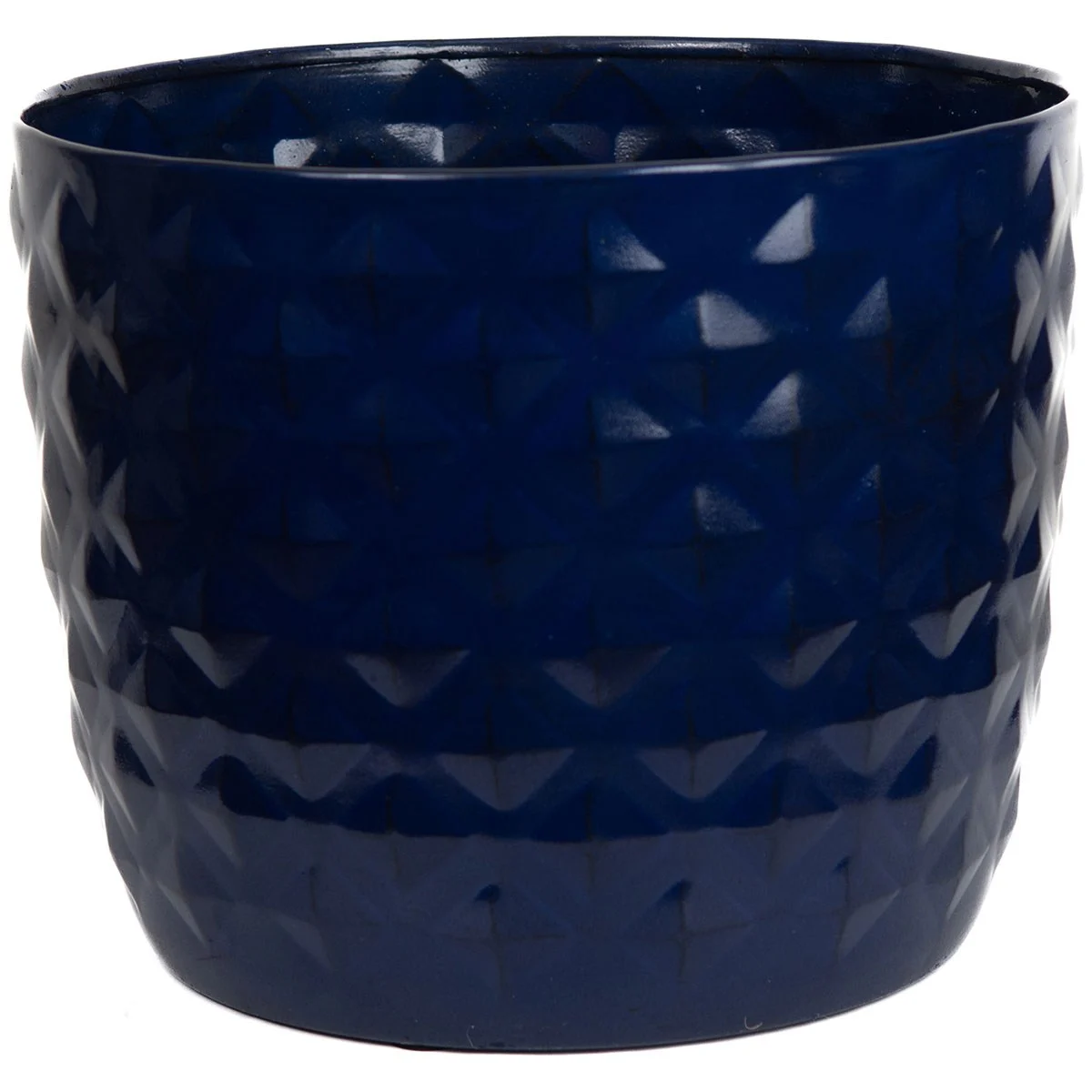 Sun Ceramica San Miguel Metal Pot Blue - Image 2
