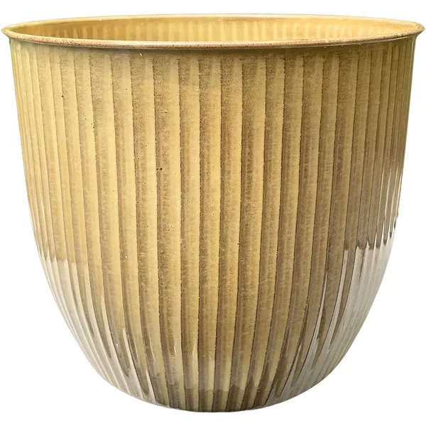 Sun Ceramica San Miguel Metal Pot Red
