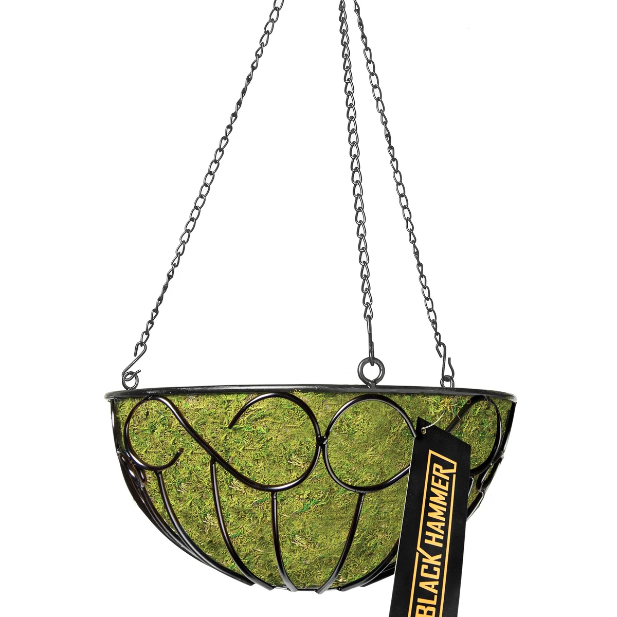 SuperMoss Bristol Round Wire Hanging Basket