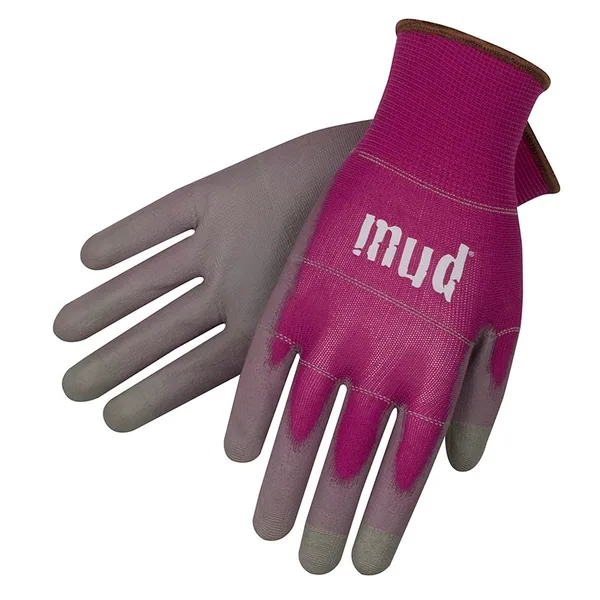 SWI Smart Mud Glove Raspberry X-Small Touchscreen Poly