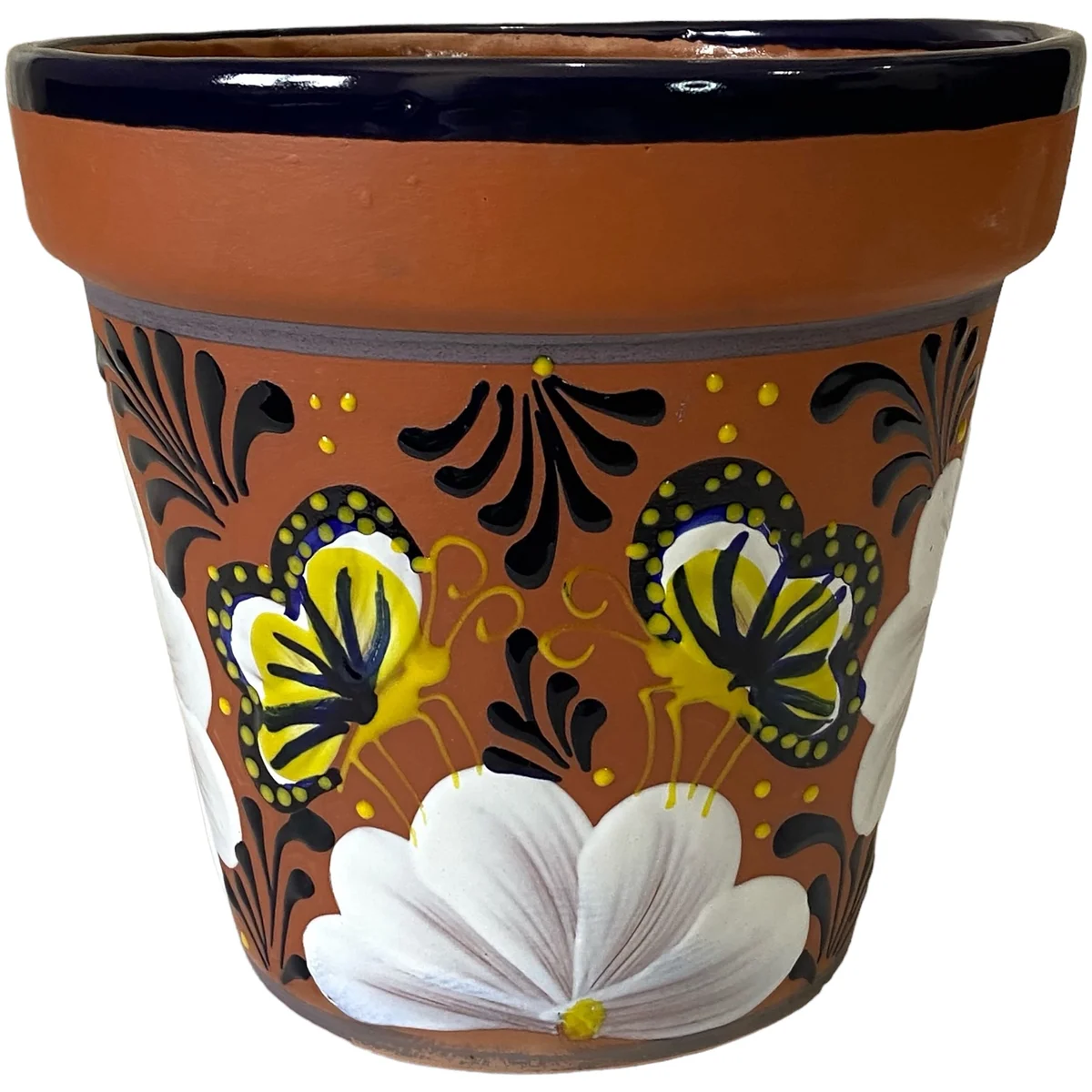Talavera Bella Especial Flower Pot Barro - Image 3