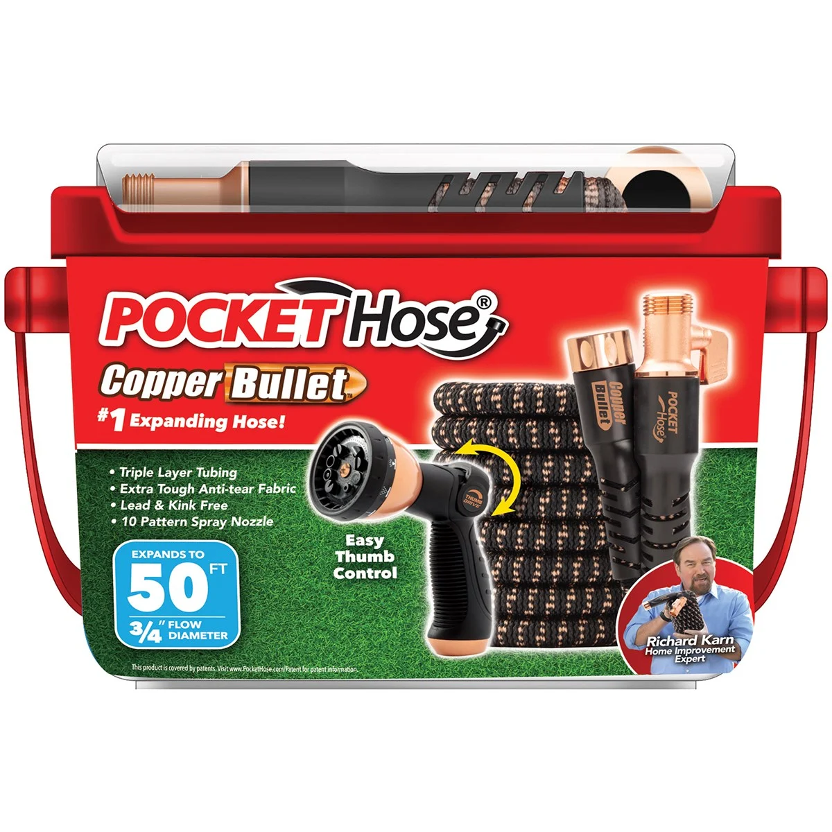 Telebrands Pocket Hose Copper Bullet - Image 3
