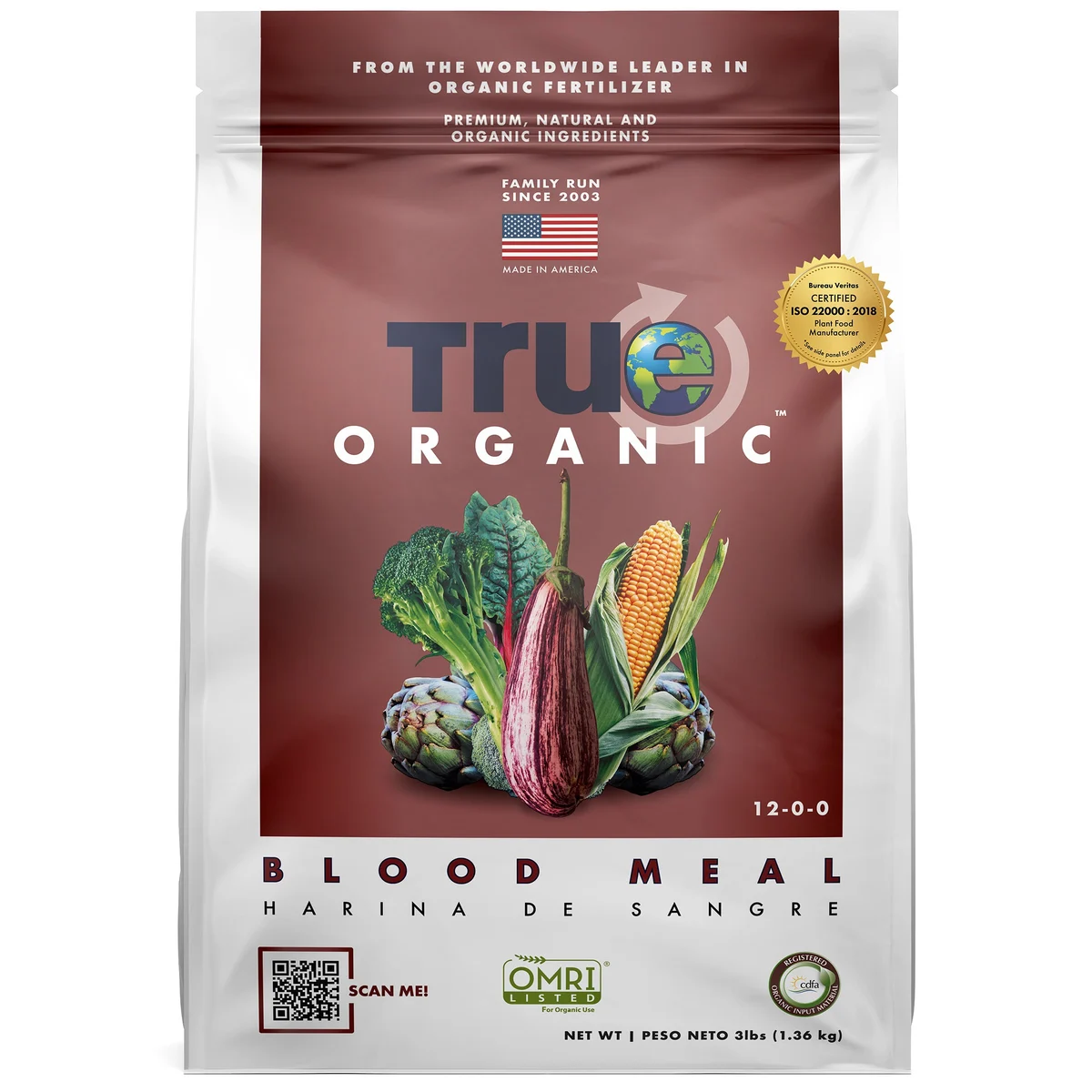 True Organic Products, Blood Meal - Image 2