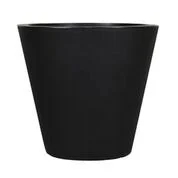 Tusco Cosmo Round Planter Black - Image 3