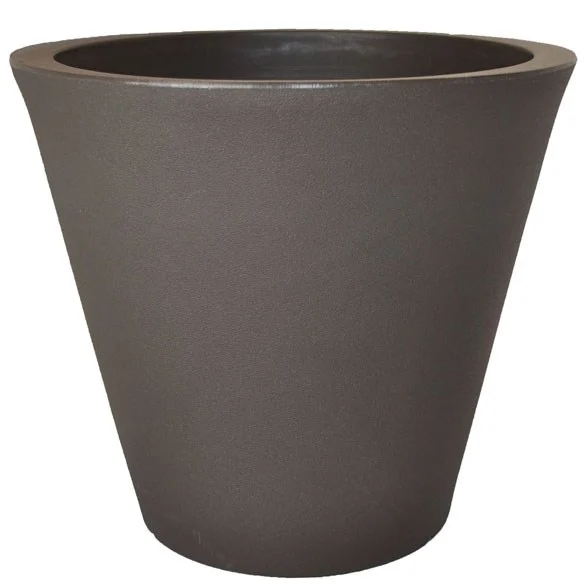 Tusco Cosmo Round Planter Espresso - Image 2