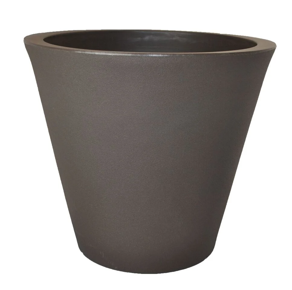 Tusco Cosmo Round Planter Espresso - Image 3