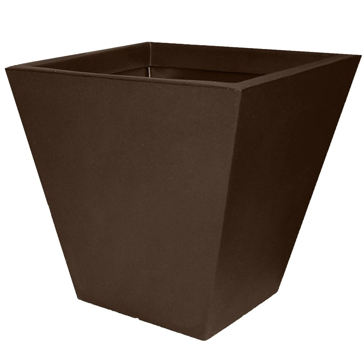 Tusco Cosmo Square Planter Espresso - Image 3