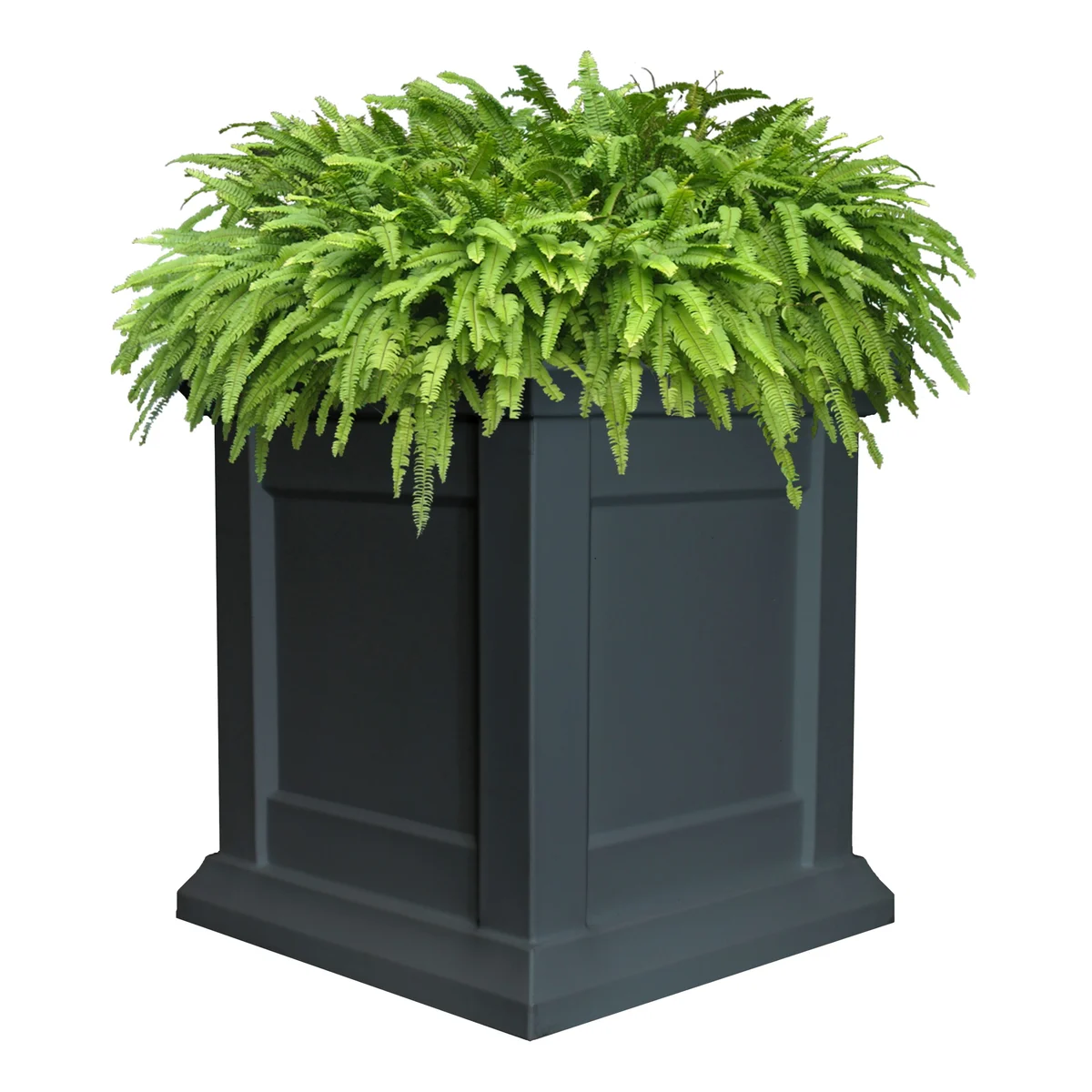 Tusco Modern Colonial Black Planter - Image 2
