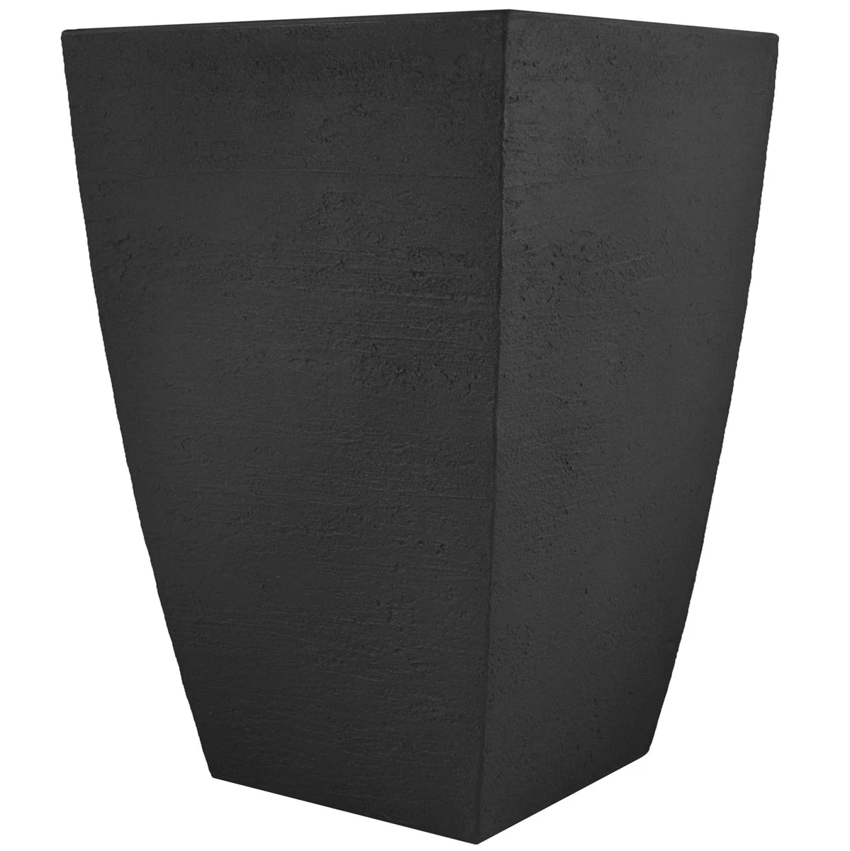 Tusco Modern Tall Square Planter Black - Image 2
