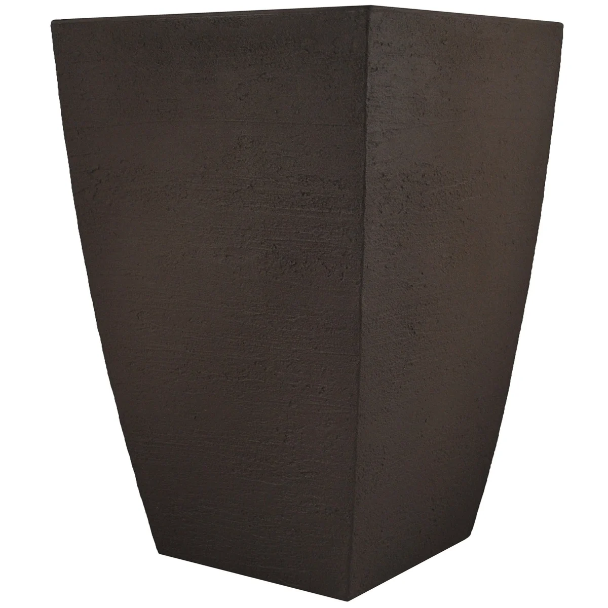 Tusco Modern Tall Square Planter Espresso - Image 2