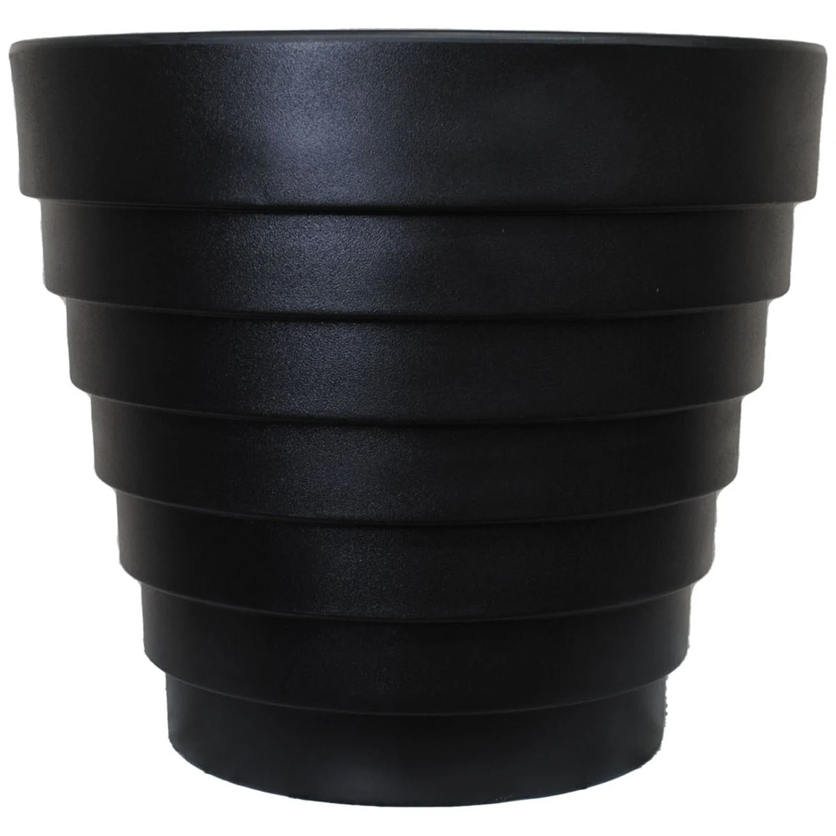 Tusco Variegated Planter Black - Image 3
