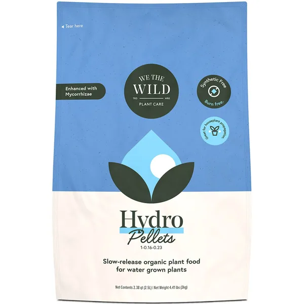 We The Wild .42qt Hydro Pellets Propagation Plant Food