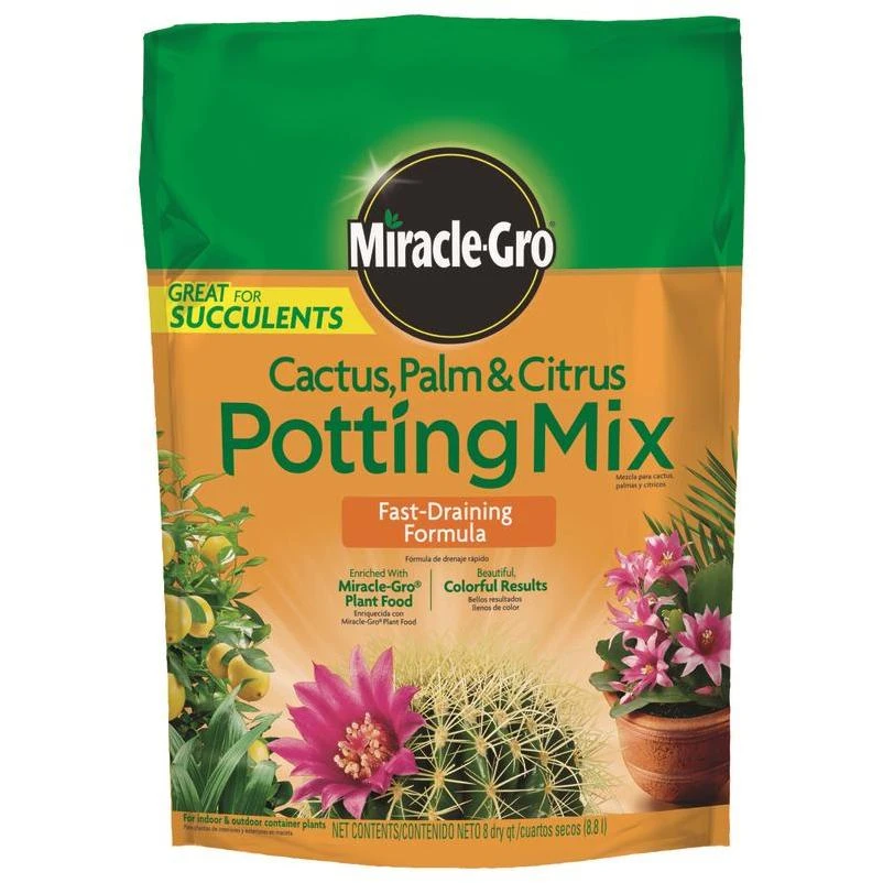 Miracle Gro 8qt Indoor Potting Cactus Succulent