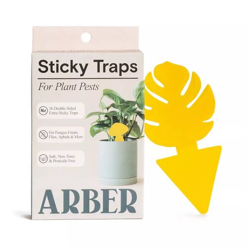 Arber 16ct Sticky Traps For Plant Pests