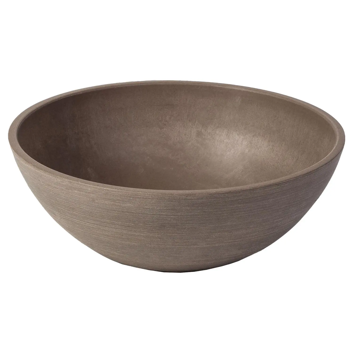Algreen Valencia 10"x3.75" Bowl Taupe