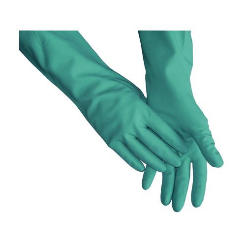 ProWorks Chemical Resistant Nitrile Gloves, Green, 15 mil, X-Large, 12 PR/BG — Single Unit
