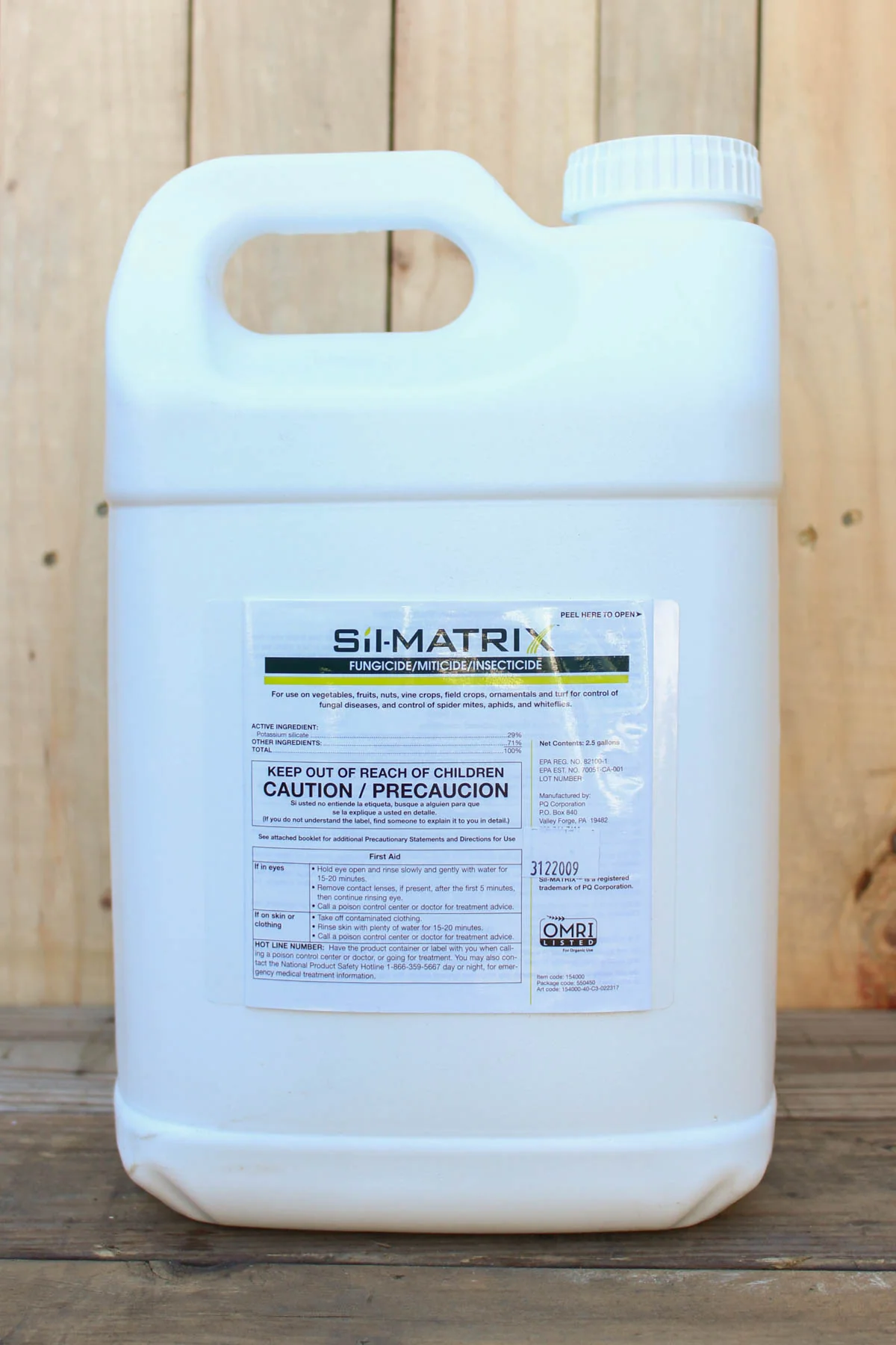 Certis Bio Sil-Matrix LC 2.5Gl OMRI ( Potassium silicate ) — Single Unit