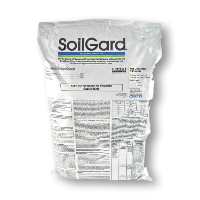 Certis Bio SoilGard 12G 5Lb OMRI ( Gliocladium virens strain GL-21 ) — Single Unit