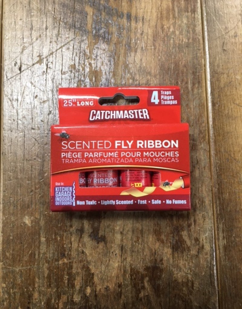 Catchmaster 4pk Scented Bug & Fly Ribbon (1 red box = 24)