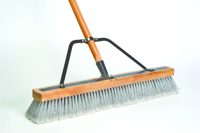 DQB 24" Contractor Pushbroom Smooth