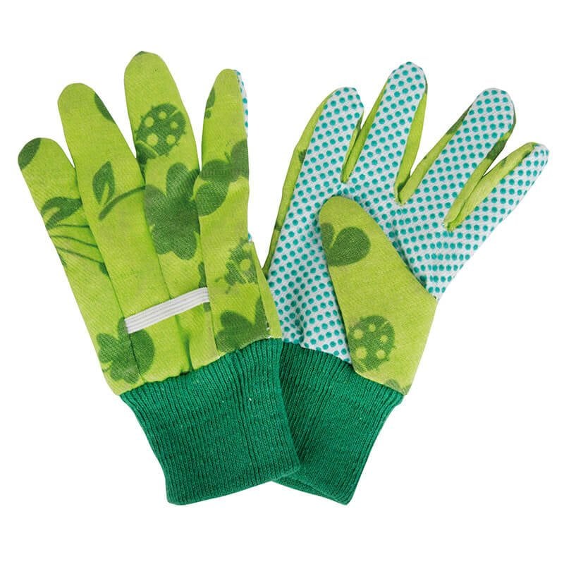 Esschert Childrens Garden Gloves Green