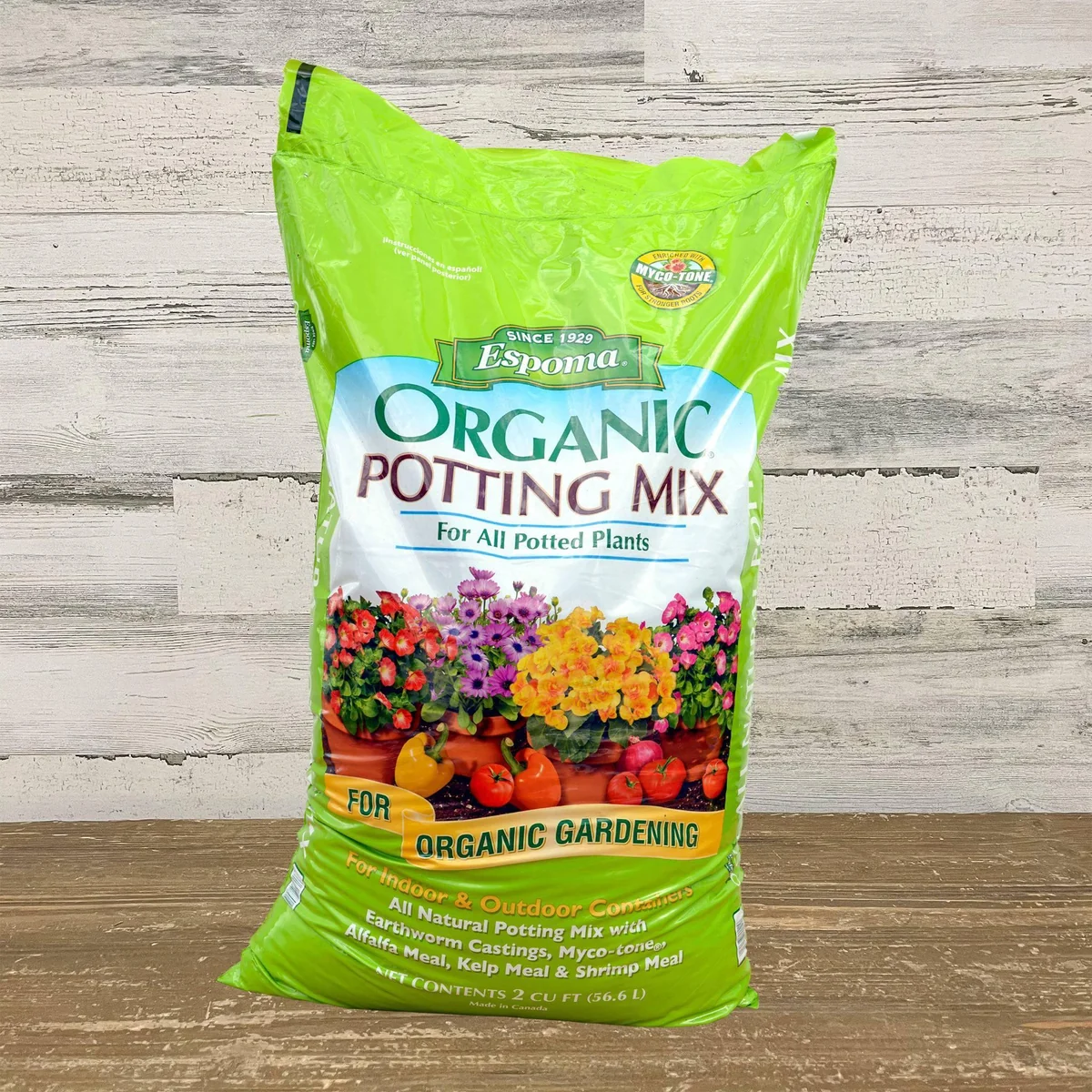 Espoma 2cf Organic Potting Mix — Single Unit