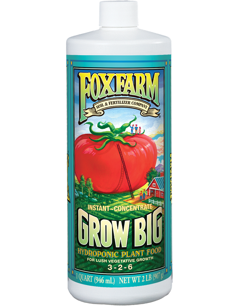 FoxFarm Qt Conc Grow Big Hydroponic Liquid
