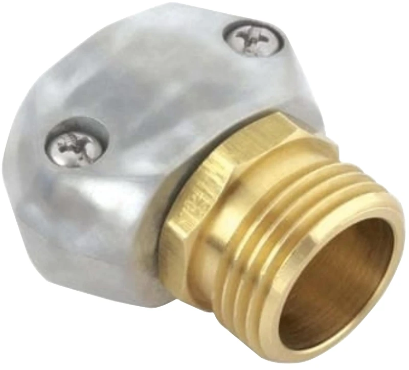 Gilmour 5/8" x 3/4" Zinc Male Clamp Coupling