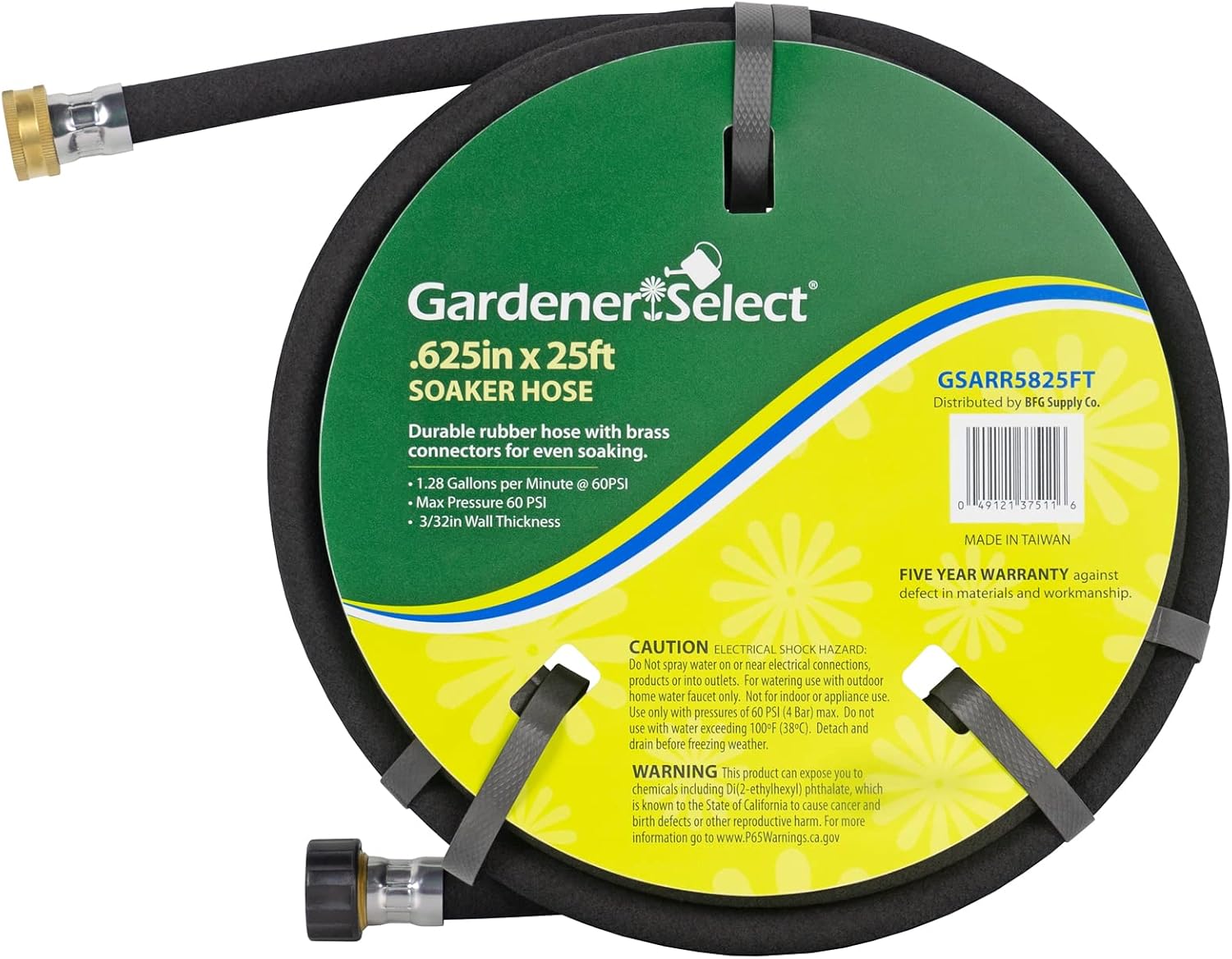Gardener Select 5/8"x25' Soaker Hose