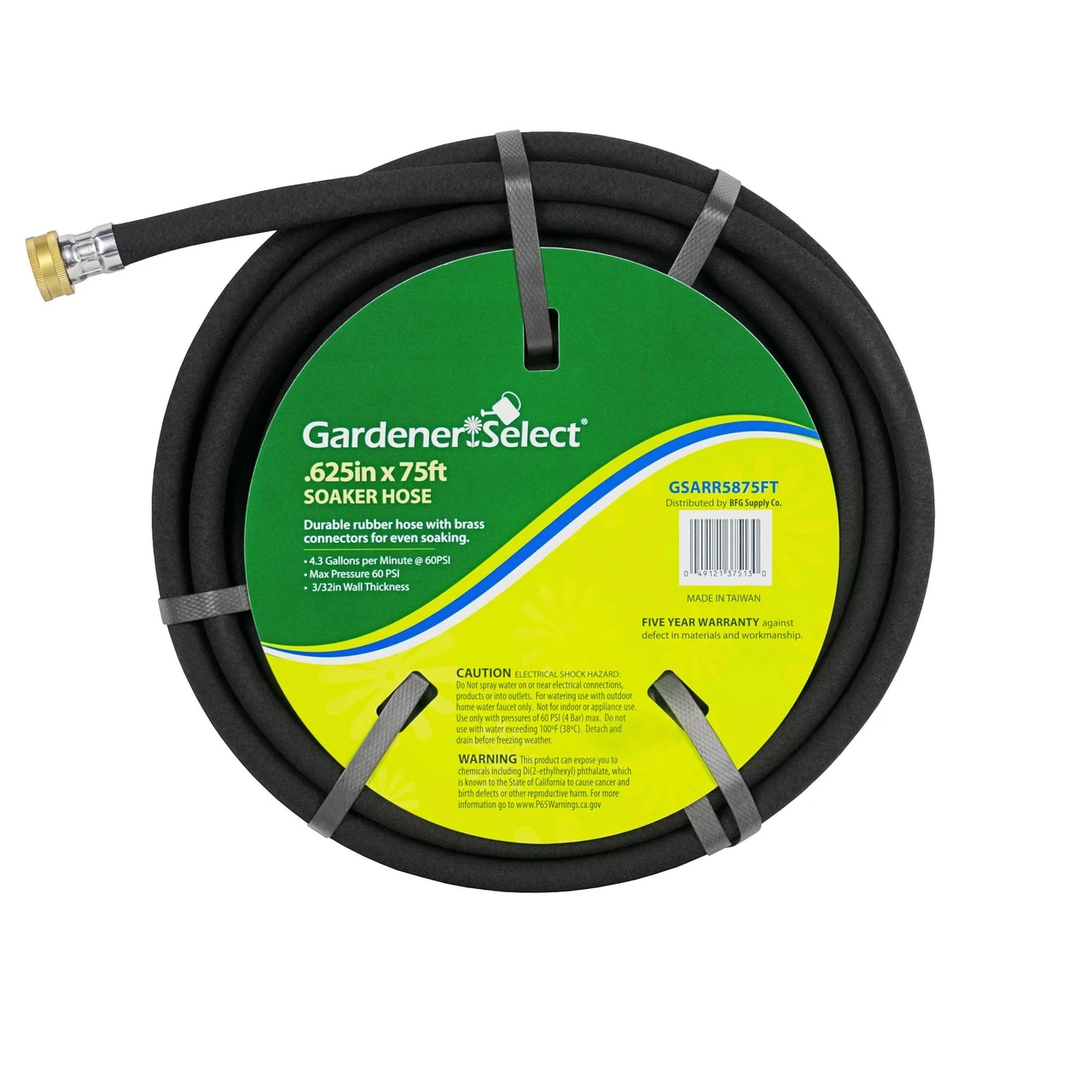 Gardener Select 5/8"x75' Soaker Hose