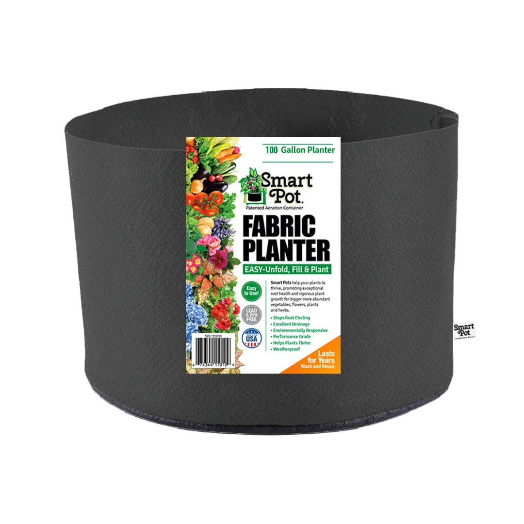 Smart Pot 100gal Black Bulk Box