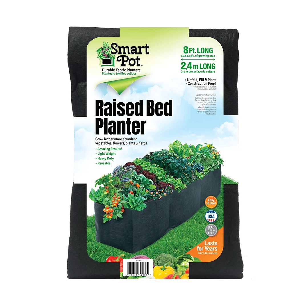 Smart Pot Raised Bed 8'L Planter — Single Unit