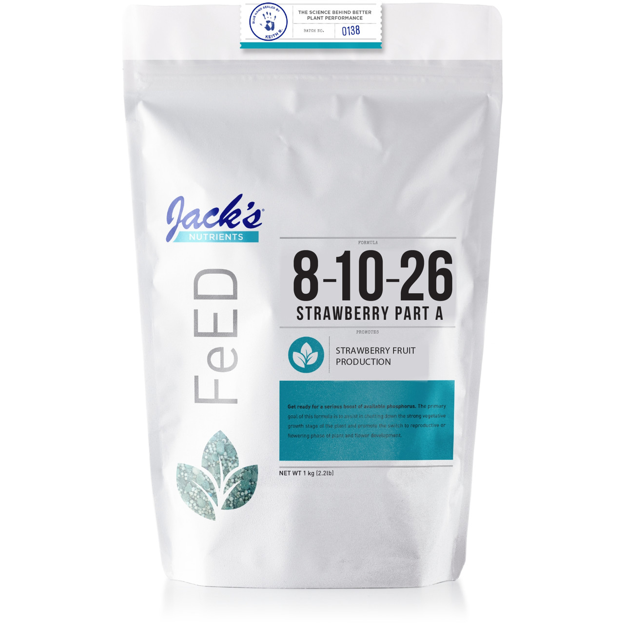 Jacks 8-10-26 Strawberry Part A 1Kg — Single Unit