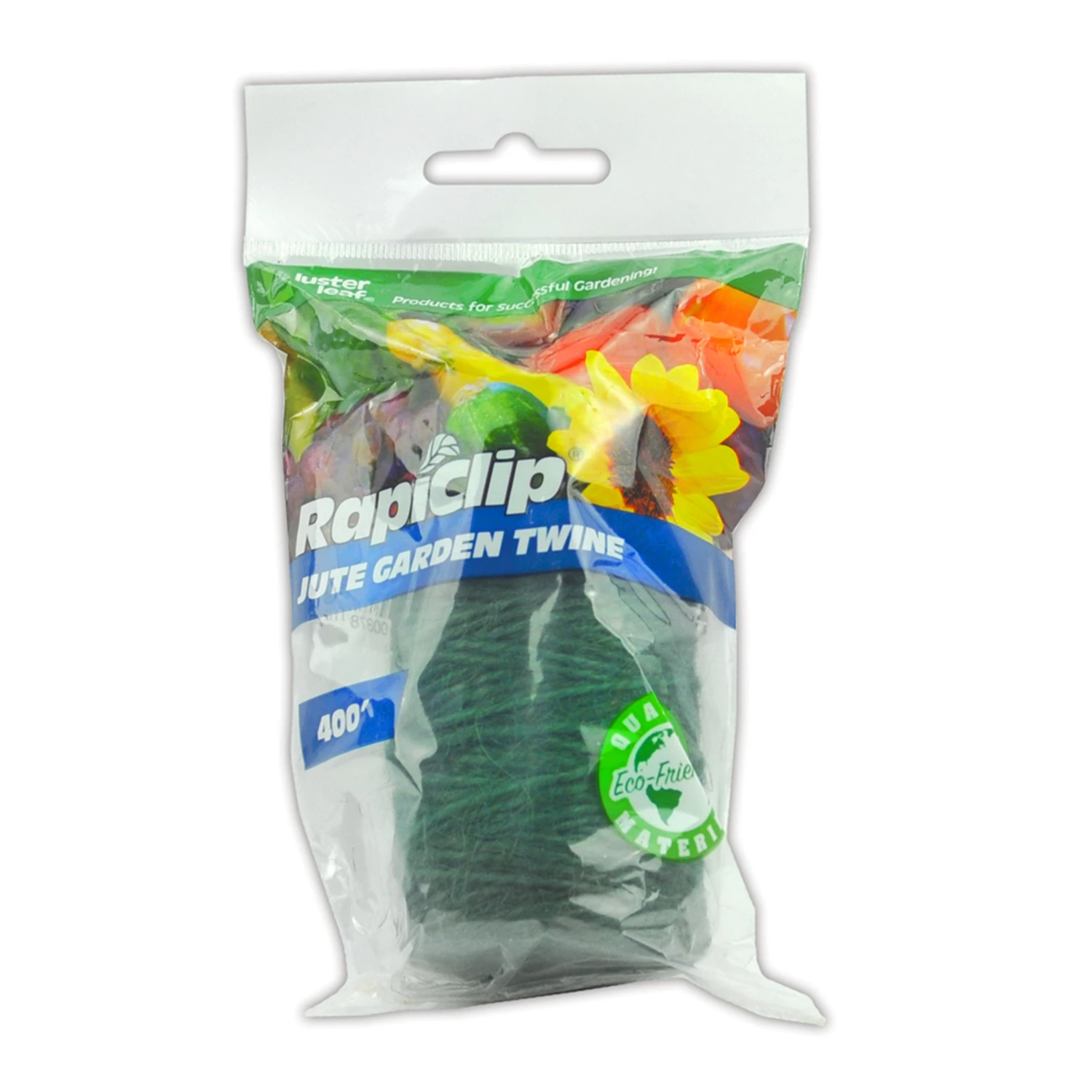 Luster Leaf 400' Twine Large Spool Green Jute