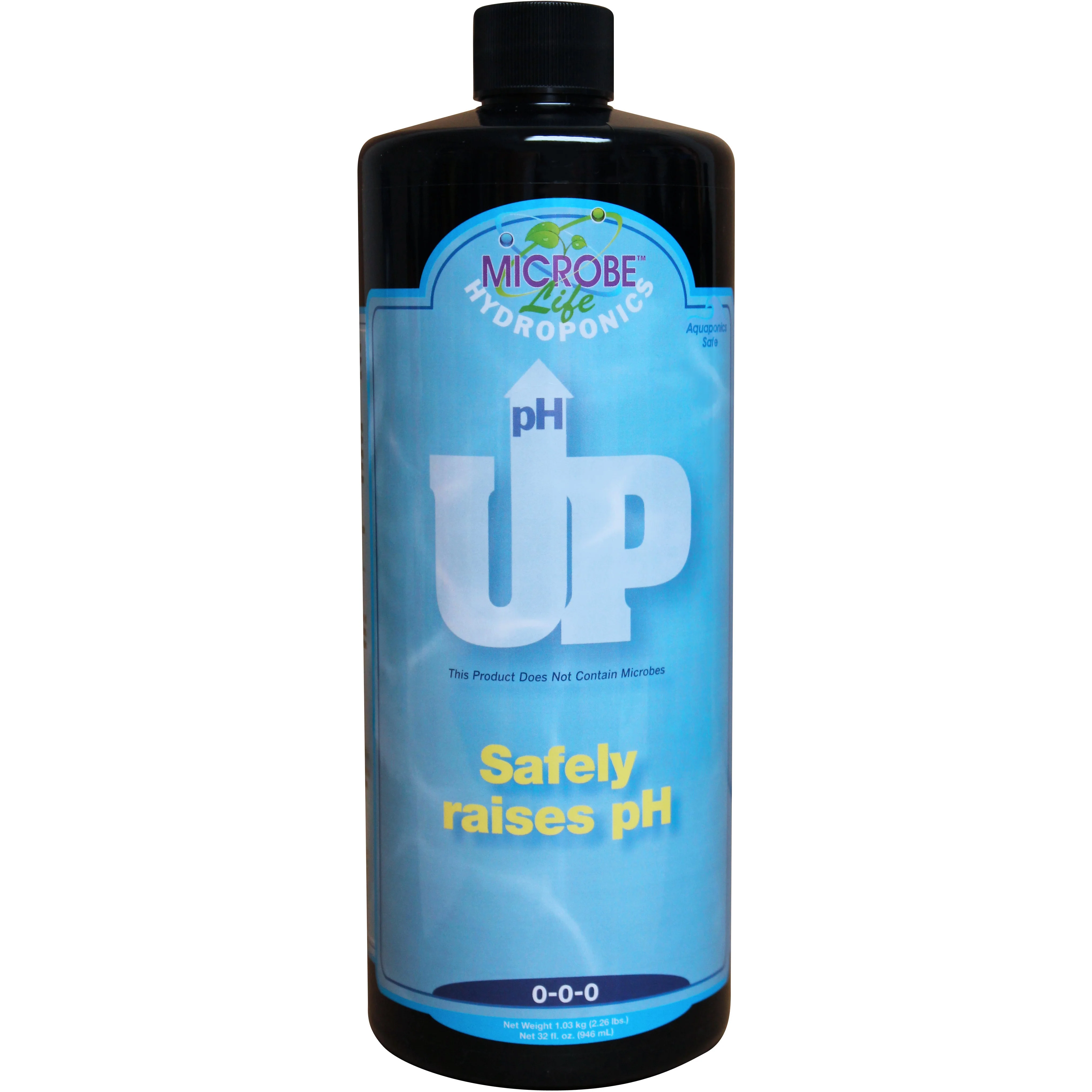 Microbe Life Hydroponics pH UP, 1 qt