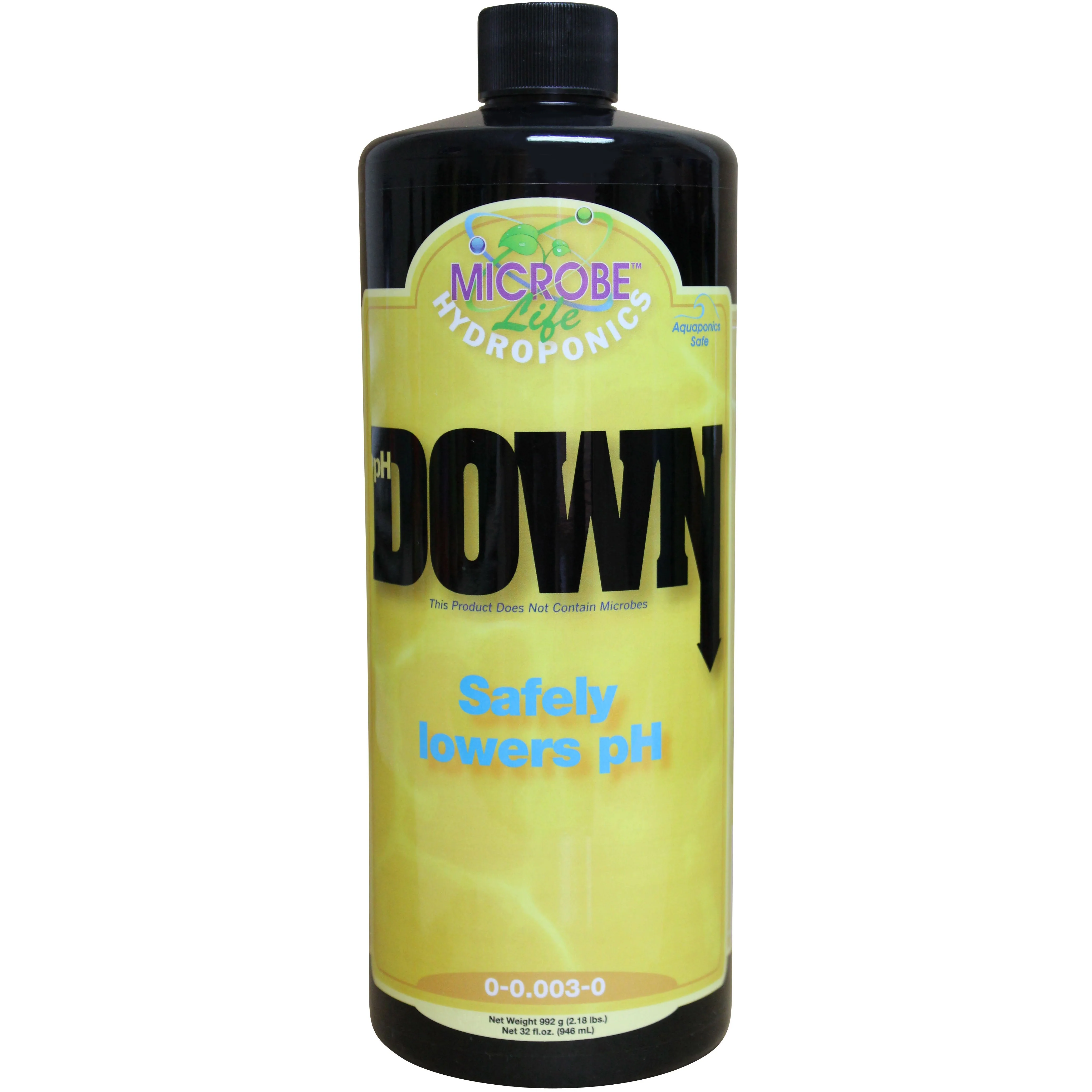 Microbe Life Hydroponics pH DOWN, 1 qt