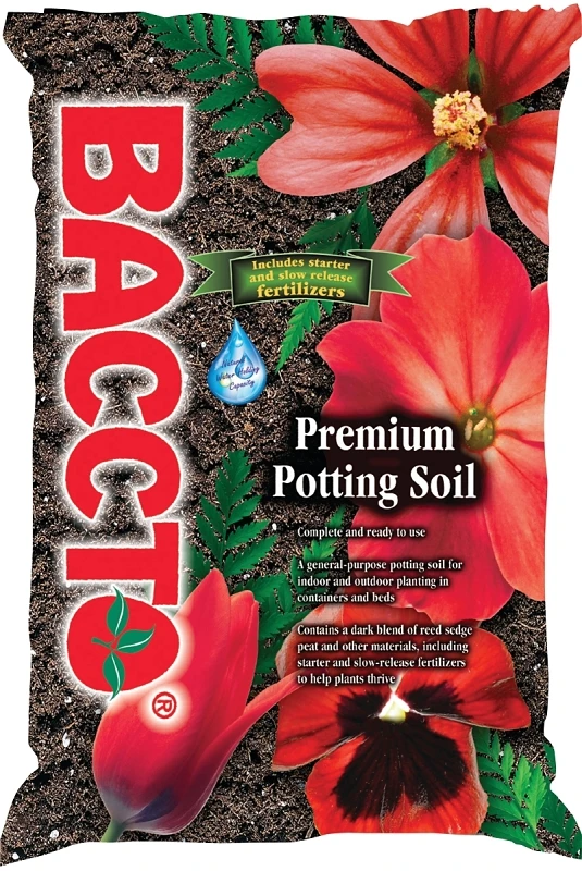 Mi Peat 8qt BACCTO Premium Potting Soil — Single Unit