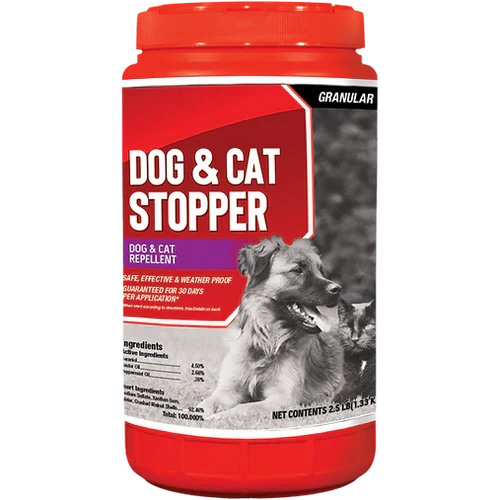 Dog & Cat Stopper 2.5lb Jug Repellent Shaker Granules