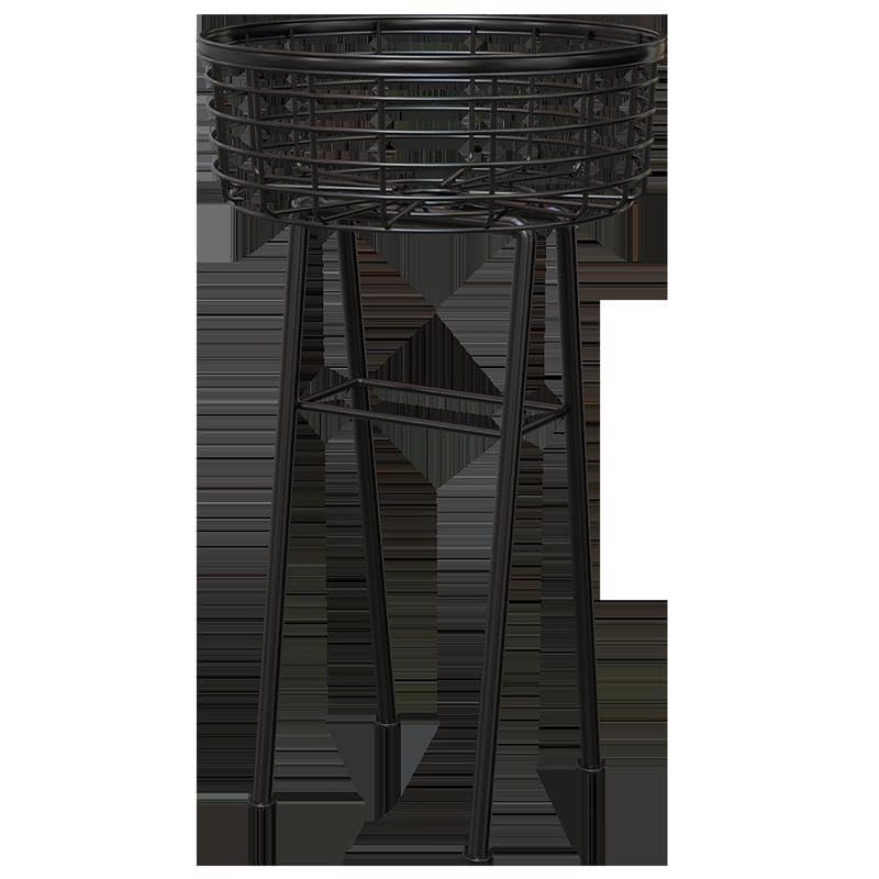Panacea 20" Modern Farmhouse Wire Basket Plant Stand
