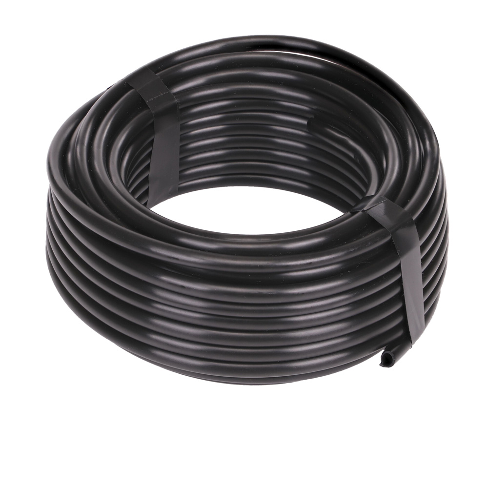 Rain Drip 1/4" Black Polyethylene Supply Tubing 50' Coil