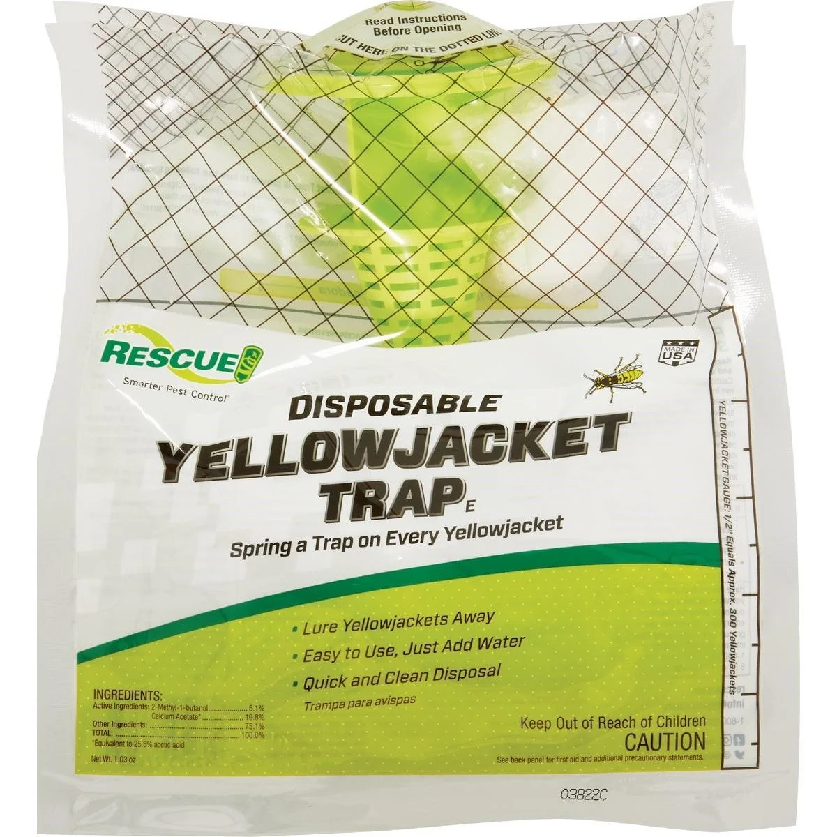 Rescue Disposable Yellowjacket Trap Gravity Feed