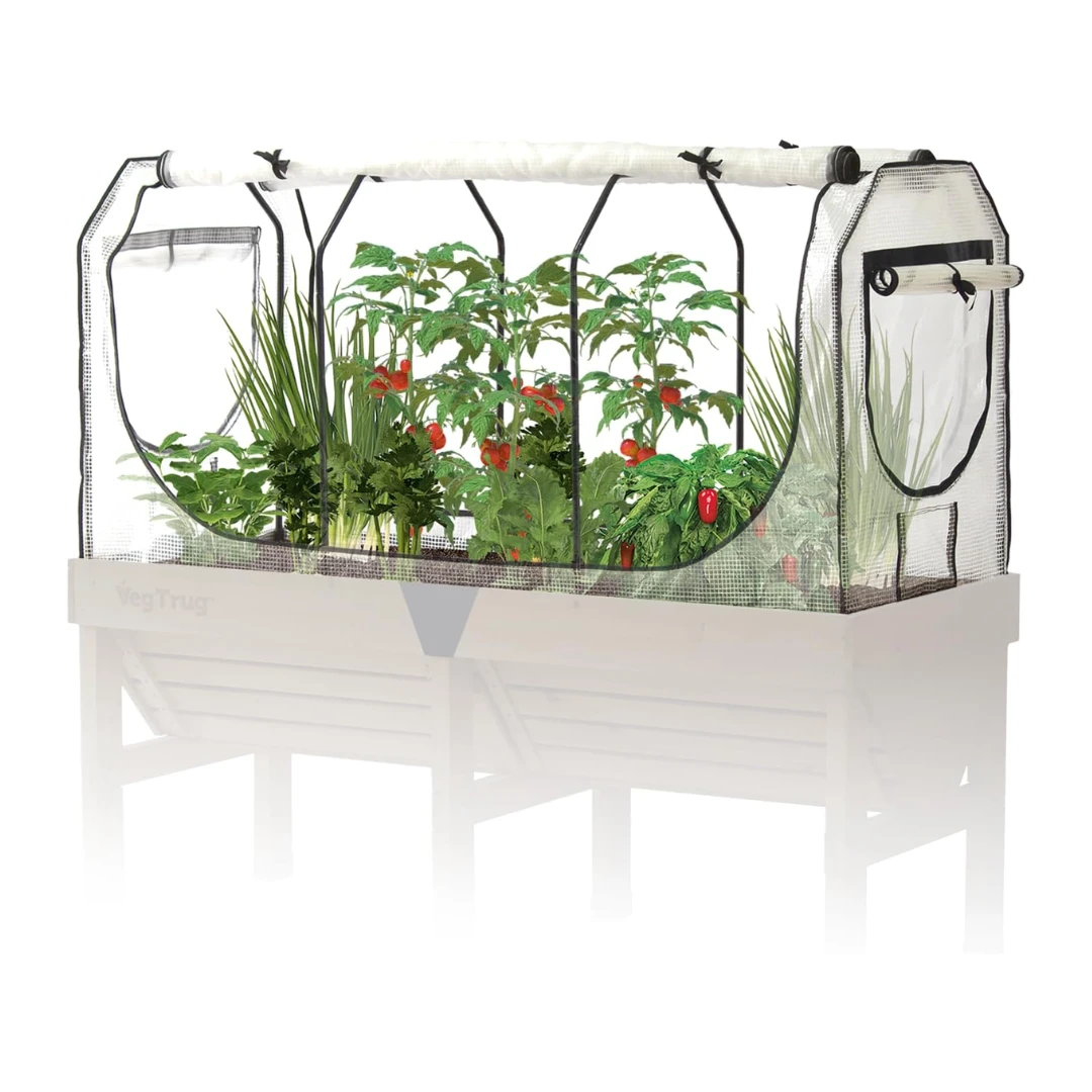 VegTrug 35"x39"x70" Medium Classic Greenhouse Frame & Cover