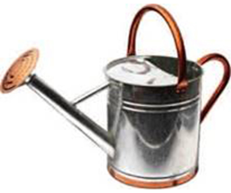 WSP Watering Can 1.9gal Galvanized Copper